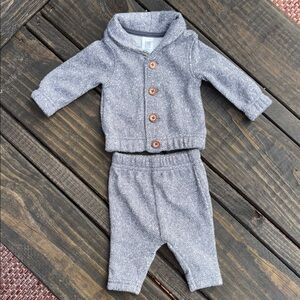 Carter's Gray Sweater Set
